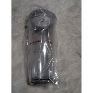 Alexander Wang Tumbler‎ Cup With Straw Clear Acrylic "Bring Your Own Boba"
